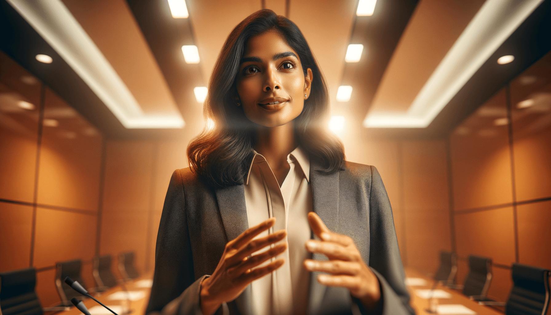 purpose driven leadership - leader inspiring their team by leading with meaning and conviction